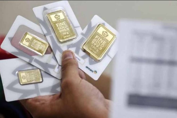 Harga emas di Pekanbaru, Riau tuun hari ini (foto/int)